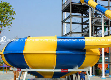 Water Park Fiberglass Swimming Pool Water Slides for Amusement Park