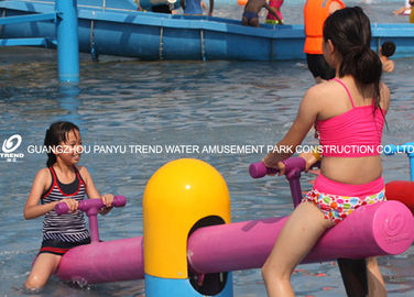 Customized Colorful Carp Spray Aqua Park Equipment For Children / Kids Fun in Swimming Pool