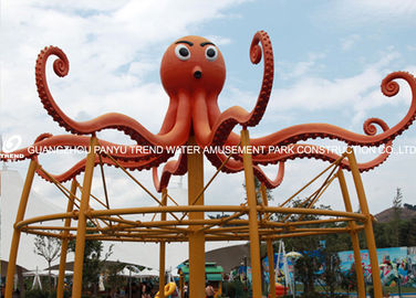 Aqua Park Equipment Octopus Commercial Spray Park Equipment With Water Spray