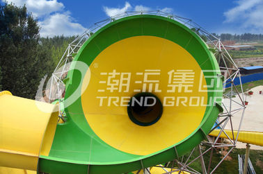 Customized Carbon Steel Structure Water Slides for Adventure Water Park