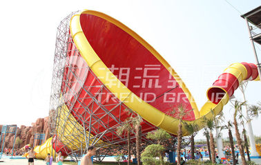 Big Tornado Fiberglass Water Slides For Amusement Adventure Waterpark Equipment for Water Park