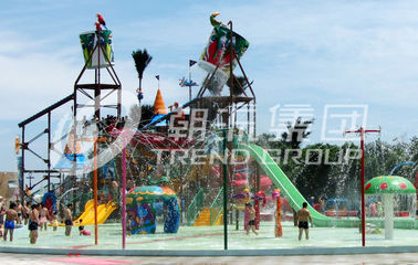 Gigantic Water House Aqua Playground Water House Amusement Park Equipment
