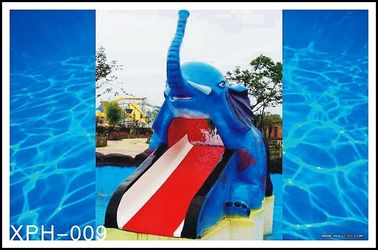 Outdoor Water Pool Slides for Kids, model of Small Elephant
