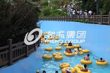 Different Length Water Park Lazy River Equipment Pump Power Commercial Use