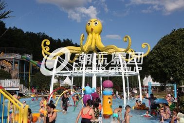 Customized Outdoor Octopus Spray For Aqua Play Water Park Items