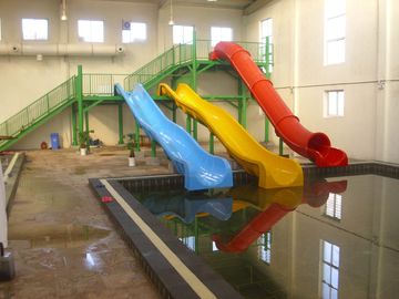 Fiberglass Kids' Water Slides , Commercial Water Slides for Resort Water Pool / Kids Water Park