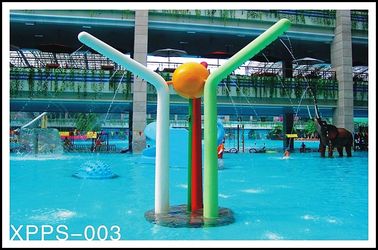 Customized Spray Icon Water Color Column Aqua Play, Aqua Park Equipment For Kids Adults