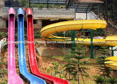 General Water Park Item Custom Water Slides , High Speed Adult Plastic Water Slide