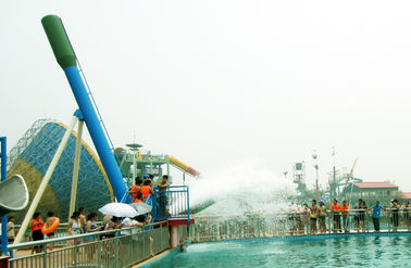12.5m Height Cannon Ball Fiberglass Water Slides For Amusement Water Park