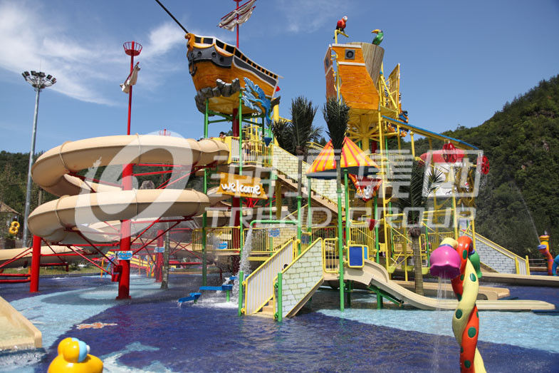 14.5m Indoor Playground Water Park , Commercial Water ...