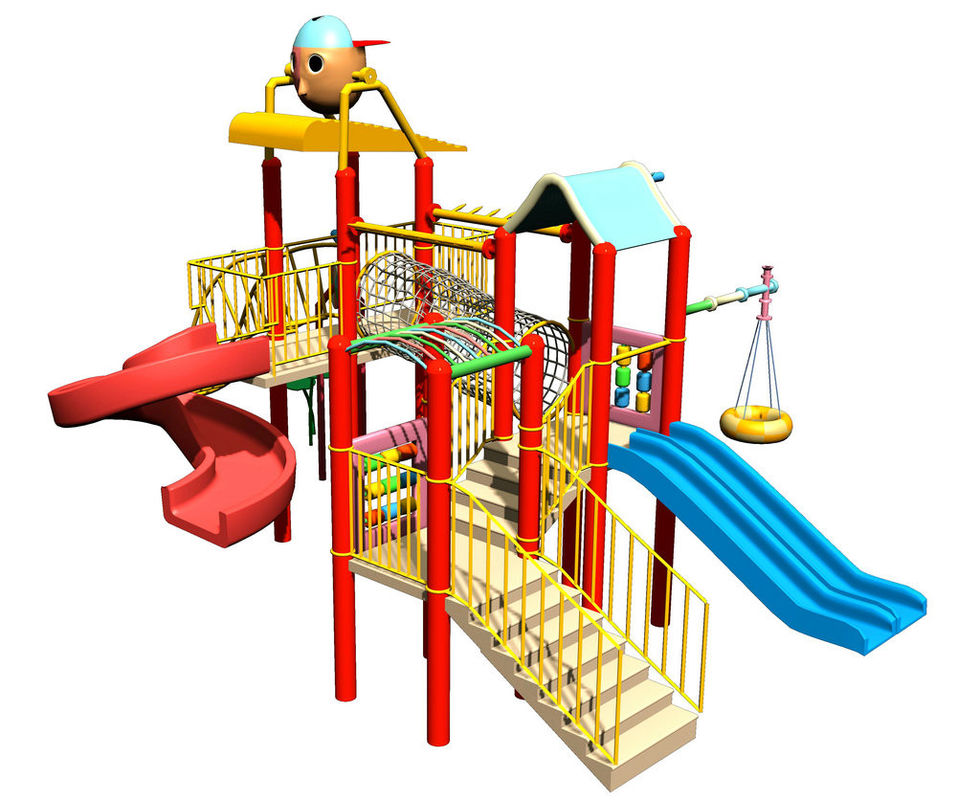 Custom Kids' Water Playground Equipment, Childrens Fun Play Fiberglass