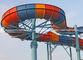 Giant Boomerang Fiberglass Water Slides Ashland / DSM Resin , 18.75m Platform Height
