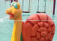 Water Spray Parks Outdoor Water Play Equipment With Cartoon Animal Shaped for Water Park