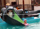 Kids' Small Water Pool Slides , Fun Water Park Fiberglass Crocodile Slide