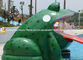 Frog Shaped Water Pool Slides , Aqua Park Fiberglass Slide Water Play Games for Water park
