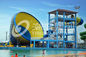 Adult Fiberglass Water Slides 16m Height 4 Persons / Time 42*60m Floor Space for Water Park