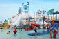 Pirate Ship Water Theme Park Aqua Playground With Steel Structure