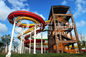Funny Strong Visual Big Water Slides For Big Outdoor Resort Spiral Water Park