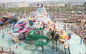 Big Water House Water Park Game Steel Aquatic Play Structures For Amusement Park