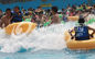 Biggest Outdoor Water Park Wave Pool Construction Strong Power With Stainless Steel Filter