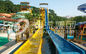Colorful Above Ground Fiberglass Water Slides , Fiberglass Pool Slide for Giant Water Park