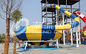 Resort Aqua Park Equipment giant fiberglass slide / Space Bowl Water Slide