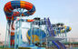 Galvanized Carbon Steel Aqua Slides for Waterpark Project , Pool Water Slide