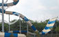Fiberglass Aqua Park Equipment , Giant Boomerang Water Slide For Water Park