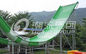 Custom Big Water Slides , Amusement Park Boomerang Aqua Slide For 2 People in Water Park