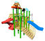 Fiberglass Kids' Water House Playground Inside Water Parks With Water Pump