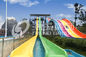 Speed Water Slide For Adults / OEM Tall Fiberglass Water Slides for Giant Water Park