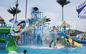 Amusement Water Fortress with Adult Water Slide / Children Waterslide