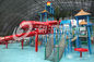 Large Kids Water Play Equipment / Mini Water House With Children Slide , 11.5*12.5*6.5m