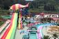 Fiberglass Water Park Equipment Custom Water Slides / Adventure Water Slides for Themed Park