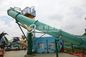 Exciting Aqua LoopBody Slide Aqua Park Fiberglass Water Slides , Platform Height 16m
