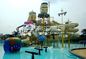 1 Year Warranty Aqua Playground Children / Adults Aqua Water Park With Water Slide