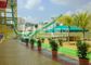 Exciting Aqua Park Fiberglass Water Slides , Platform Height 16m For Water Park