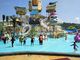 Fiberglass Aqua Playground Equipment Customized Big Water House For Family Fun