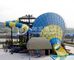 Customized Fiberglass Pool Slide / Super Tornado Water Slide 14.6m Platform Height