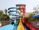 Galvanized carbon steel Custom Water Slides For Giant Outdoor Water Park