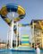 Funnuy Custom Water Slides , Amusement Park Boomerang Aqua Slide For 2 People Family Fun