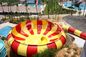 16m Platform Fun Aqua Park Fiberglass Water Slides Giant Space Water Slides