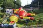 Huge Fiberglass Water Slides Tantrum Valley For Teenagers / Water Park Equipment