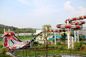 Custom Smooth Fiberglass King Cobra Water Slide / Water Park Playground