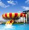 Space Bowl Fiberglass Water Slides for Adventure Amusement Waterpark， Water Splash Rides