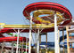 Commercial Aquatic Playground Equipment , Large Water Slides Capacity For 720 Riders Per Hour