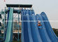 4 Lanes GRP Custom Water Slides / Amusement Park Water Slides for Adults
