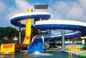 Fiberglass Speed Slide , Water Park Raft Slide , Custom Water Slides Equipment