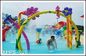 Outdoor Family Entertainment Spray Arched Door, Aqua Park Equipment For 5 - 10 persons