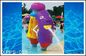 PVC , fiberglass Material Water park toys with water pump in sprayground